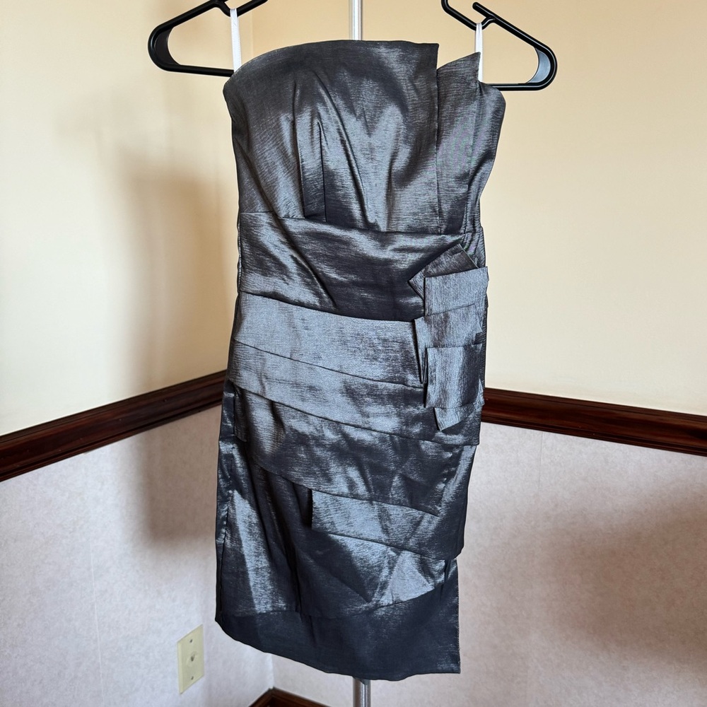 Strapless Jessica McClintock Cocktail Dress